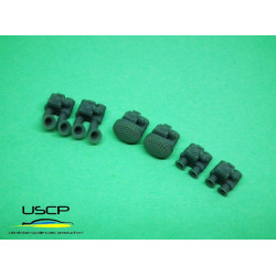 Uscp 24a103 1/24 Weber Carburetors Set