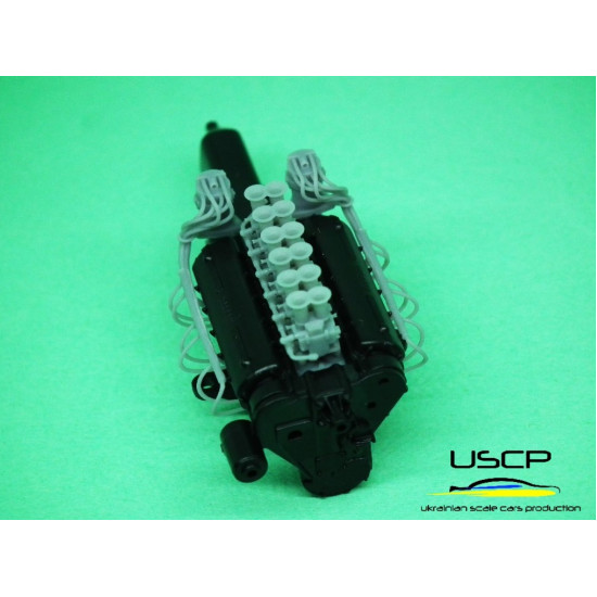 Uscp 24a105 1/24 Ferrari 250 Series Engine Detail Up