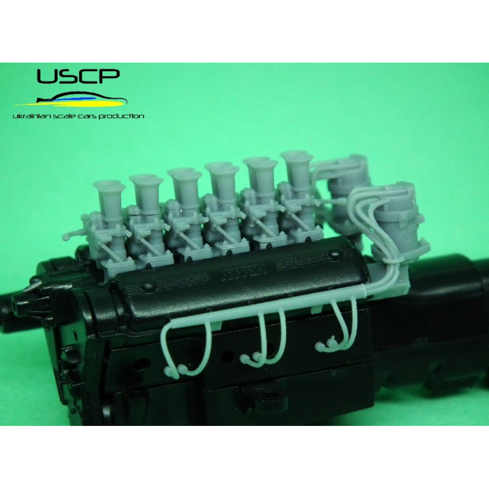 ☆ Ferrari Grade Up Parts Uscp 24a105 1/24 Ferrari 250 Series Engine Detail Up Model Kit