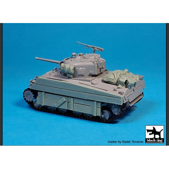 Black Dog T72164 1/72 M4a2 Sherman Accessories Set For Zvezda