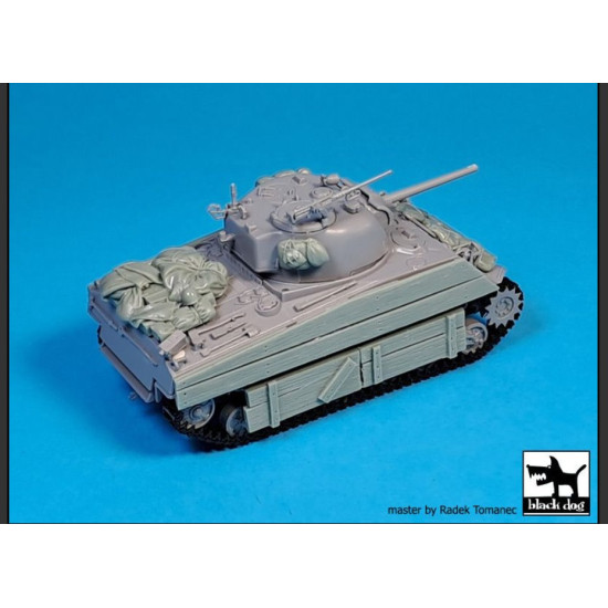 Black Dog T72164 1/72 M4a2 Sherman Accessories Set For Zvezda