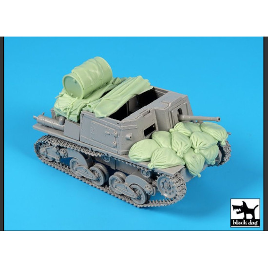 Black Dog T35264 1/35 Semovente L 40 Da 47/32 Accessories Set For Italeri