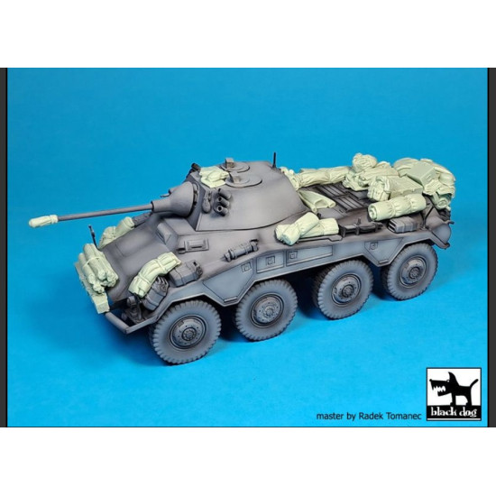 Black Dog T35266 1/35 Sd Kfz 234/2 Puma Accessories Set For Italeri