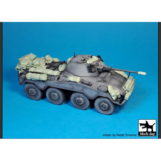 Black Dog T35266 1/35 Sd Kfz 234/2 Puma Accessories Set For Italeri