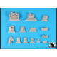 Black Dog T35266 1/35 Sd Kfz 234/2 Puma Accessories Set For Italeri