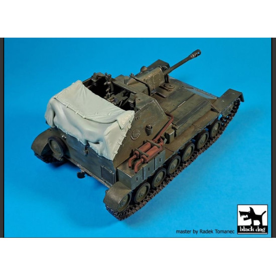 Black Dog T35267 1/35 Su 76 Canvas For Zvezda