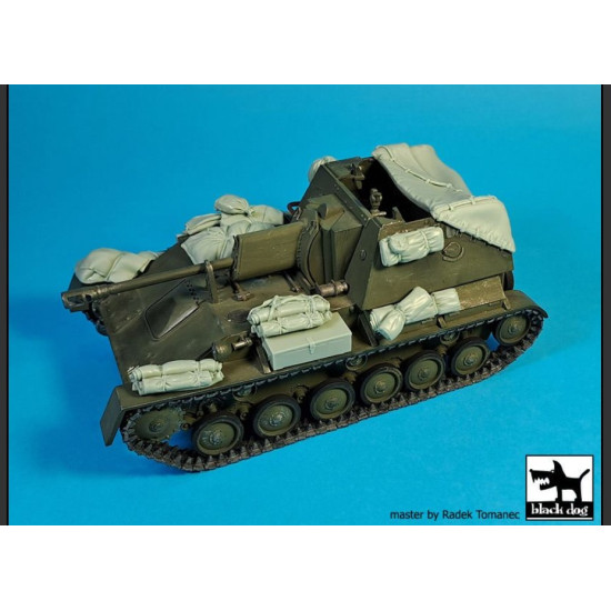 Black Dog T35268 1/35 Su 76 Accessories Set For Zvezda