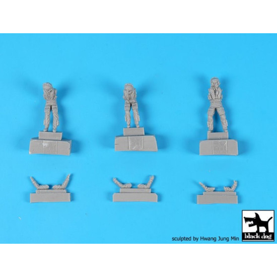 Black Dog F48001 1/48 Westland Sea King Pilots