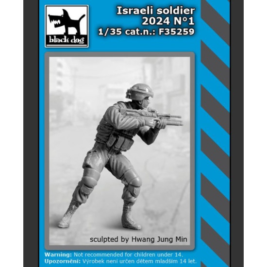 Black Dog F35259 1/35 Israeli Soldier 2024 /1