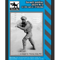 Black Dog F35260 1/35 Israeli Soldier 2024 /2