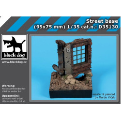 Black Dog D35130 1/35 Street Base 95/75 Mm