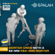 Spalah 10935 1/35 A Set Of Models And Figures Ukrainian Mortar Crew With A 82 Mm Kba 48m Mortar