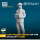 Spalah 11635 1/35 Figure Ukrainian Gunner Of The Artillery Crew 1pcs