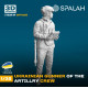 Spalah 11635 1/35 Figure Ukrainian Gunner Of The Artillery Crew 1pcs