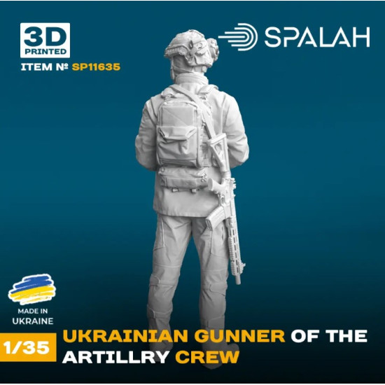 Spalah 11635 1/35 Figure Ukrainian Gunner Of The Artillery Crew 1pcs