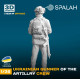 Spalah 11635 1/35 Figure Ukrainian Gunner Of The Artillery Crew 1pcs