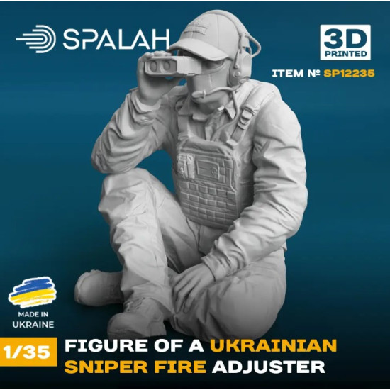 Spalah 12235 1/35 Figure Ukrainian Sniper Fire Adjuster 1pcs