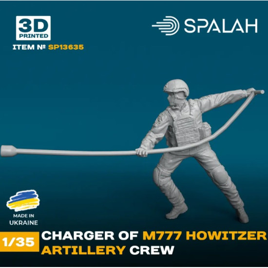 Spalah 13635 1/35 Figure Charger Of M777 Howitzer 1pcs