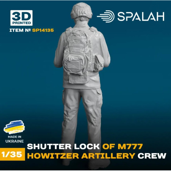 Spalah 14135 1/35 Figure Shutter Lock Of M777 Howitzer 1pcs