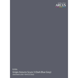 Arcus A430 Acrylic Paint Grigio Azzuro Scuro 3 Dark Blue Grey Saturated Color 10ml