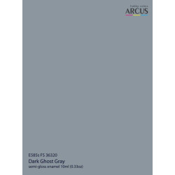 Arcus A585 Acrylic Paint Fs 36320 Dark Ghost Gray Saturated Color 10ml