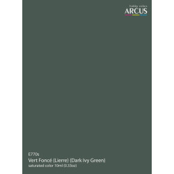 Arcus A770 Acrylic Paint Vert Fonce Lierre Dark Ivy Green Saturated Color 10ml