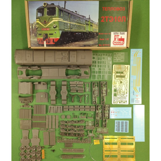 Rt Models 87015 1/87 Diesel Locomotive 2te10l 2 Sections Retro Trans