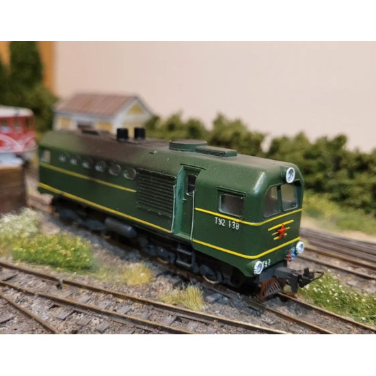 Rt Models 87020 1/87 Diesel Locomotive Tu2 H0e Retro Trans