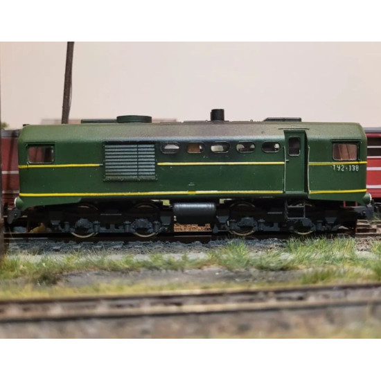 Rt Models 87020 1/87 Diesel Locomotive Tu2 H0e Retro Trans