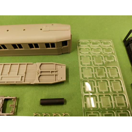 Rt Models 87021 1/87 Passenger Coach Pafawag 3aw H0e Retro Trans