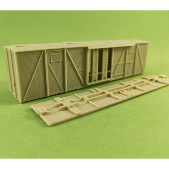 Rt Models 87022 1/87 Freight Car Dmz 41 011 41 013 H0e Retro Trans