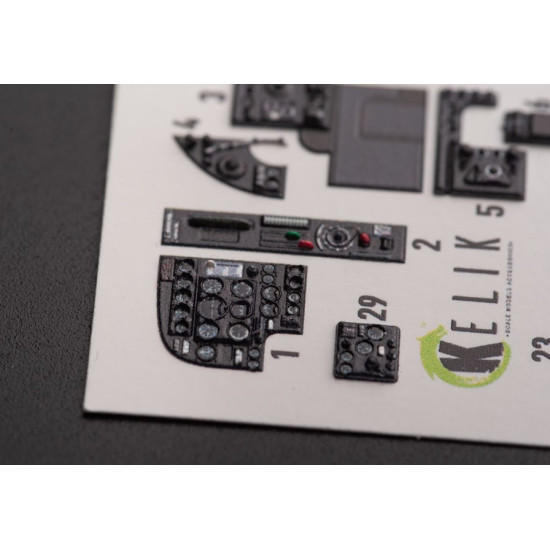 Kelik K72151 1/72 Bristol Beaufort Mk 1 Interior 3d Decals For Airfix Kit