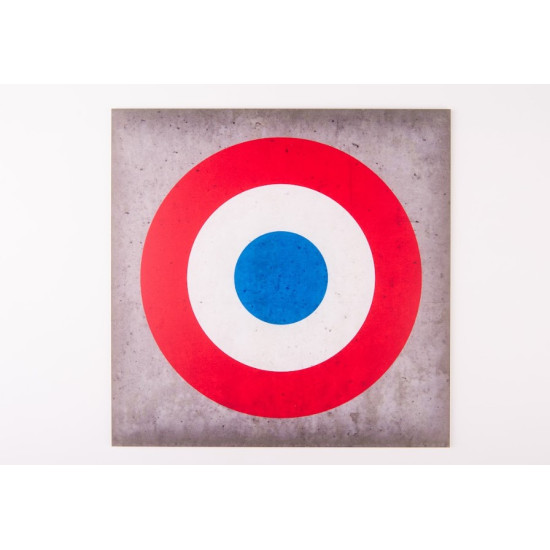 Kelik Ks48025 1/48 France Roundel Acrylic 3 Mm 240/240 Mm 190g