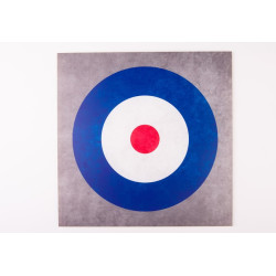 Kelik Ks48028 1/48 United Kingdom Roundel Acrylic 3 Mm 240/240 Mm 190g For Any Kit