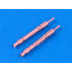 Set of 2 Barrels for German Tank MG 34 machine guns 1/35 Aber 35-L63 Set of 2 Barrels for German Tank MG 34 machine guns 1/35 Aber 35-L63