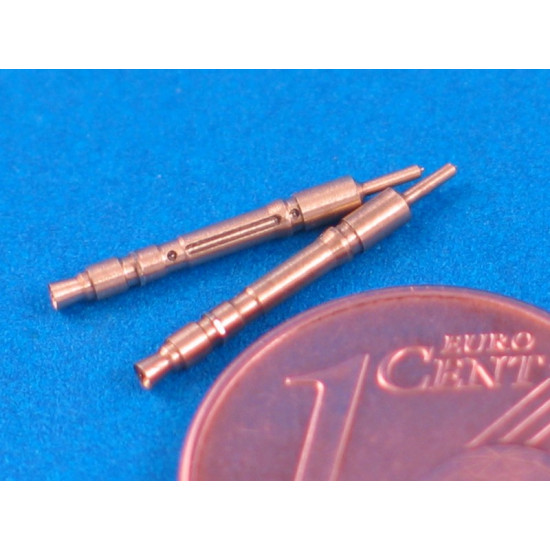 Set of 2 Barrels for German Tank MG 34 machine guns 1/35 Aber 35-L63 Set of 2 Barrels for German Tank MG 34 machine guns 1/35 Aber 35-L63