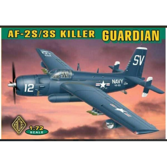 Ace 72305 1/72 Af-2s/3s Guardian Killer Plastic Model Kit