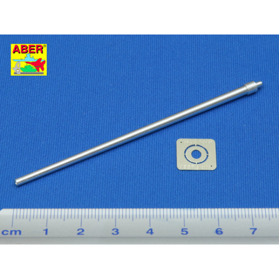 Russian 57mm ZIS-4 tank barrel for T-34/76 model 1941 1/35 Aber 35-L73