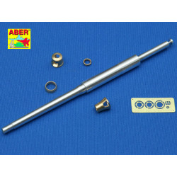 German 88 mm KwK 36 L/56 Barrel with late muzzle brake for Tiger I middle & late 1/35 Aber 35-L78