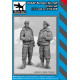 Black Dog F32168 1/32 Usaaf Bomber Aircraft Crews Set 2 Figures