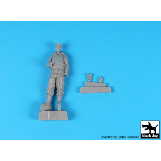 Black Dog F32168 1/32 Usaaf Bomber Aircraft Crews Set 2 Figures