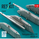 Reskit Rs48-0502 1/48 Pivot Pylons For F-111f With Lau-105 4 Pcs 3d Printed