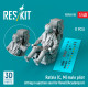 Reskit Rsf48-0058 1/48 Rafale C M Male Pilot Sitting In Ejection Seat For Revell/Academy Kit 1 Pcs 3d Printed Reskit Rsf48-0058 1/48 Rafale C M Male Pilot Sitting In Ejection Seat For Revell/Academy Kit 1 Pcs 3d Printed