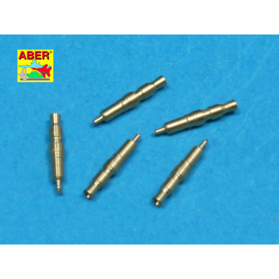 Set of 5 pcs. German Tank MG 34 machine guns tips barrels for turret mount 1/35 Aber 35-L83 Set of 5 pcs. German Tank MG 34 machine guns tips barrels for turret mount 1/35 Aber 35-L83