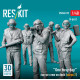 Reskit Rsf48-0090 1/48 One Busy Day Carrier Crew On Deck Scene2 6pcs 3d Printed