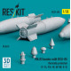 Reskit Rs32-0496 1/32 Mk83 Bombs With Bsu-85 Thermally Protected 4 Pcs F-14 F/A-18 Av-8b S-3 3d Printed Reskit Rs32-0496 1/32 Mk83 Bombs With Bsu-85 Thermally Protected 4 Pcs F-14 F/A-18 Av-8b S-3 3d Printed
