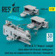 Reskit Rsu32-0060 1/32 Ov-10 A C Bronco Cockpit Basic Edition With 3d Decals Landing Gears Wheel Bays And Weighted Wheels For Kitty Hawk / Zimimodel Kit 3d Printed