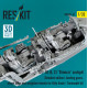 Reskit Rsu32-0061 1/32 Ov-10 A C Bronco Cockpit Detailed Edition Landing Gears Wheel Bays And Weighted Wheels For Kitty Hawk / Zimimodel Kit 3d Printed