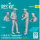 Reskit Rsf32-0069 1/32 F-105 F G Thunderchief Male Pilots In A Standing Position Type1 2pcs 3dprinted