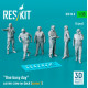 Reskit Rsf35-0008 1/35 One Busy Day Carrier Crew On Deck Scene1 6pcs 3d Printed